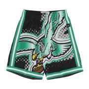 Philadelphia Eagles NFL Mode Shorts Mitchell & Ness , Green , Heren