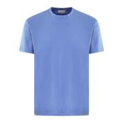 Interlock Supima T-Shirt Blauw Valenza , Blue , Heren