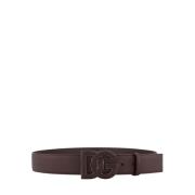 Heren Designer Riem Dolce & Gabbana , Brown , Heren