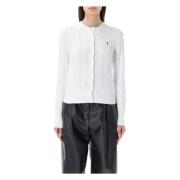 Dameskleding Gebreide kleding Wit Ss25 Ralph Lauren , White , Dames