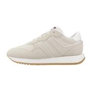 Retro Runner Sneakers Tommy Jeans , Beige , Dames