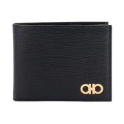 Herenaccessoires Portemonnees Zwart Aw23 Salvatore Ferragamo , Black ,...