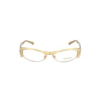 Gouden Acetaatframe Damesbril Tom Ford , Yellow , Dames