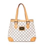 Pre-owned Canvas louis-vuitton-bags Louis Vuitton Vintage , White , Da...