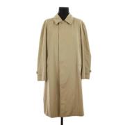 Pre-owned Polyester outerwear Burberry Vintage , Beige , Dames