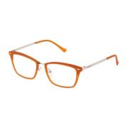 Bicolor Metalen Frames met Palladium Wijzerplaat Police , Orange , Dam...