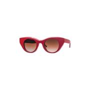 Rode Snappy zonnebril met bruine glazen Thierry Lasry , Red , Unisex