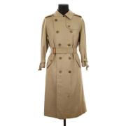 Pre-owned Polyester outerwear Burberry Vintage , Beige , Dames