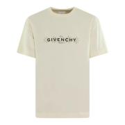 Omgekeerd T-shirt voor heren Givenchy , Beige , Heren