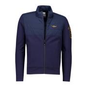 Donkerblauw Vest Aeronautica Militare , Blue , Heren