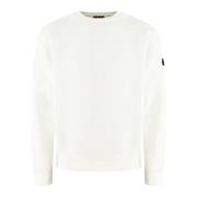 Witte Sweater Heren Domak GR 2 Peuterey , White , Heren