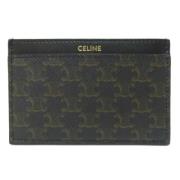 Pre-owned Leather home-office Celine Vintage , Black , Dames