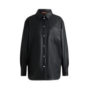 Stijlvolle Jas voor Mannen Hugo Boss , Black , Dames