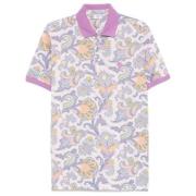 Kasjmier motief poloshirt Etro , Multicolor , Heren