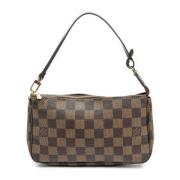 Pre-owned Canvas louis-vuitton-bags Louis Vuitton Vintage , Brown , Da...