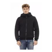 Bomberjack met ritssluiting Baldinini , Black , Heren