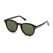 Heren Zonnebrillen Collectie: 100% Polycarbonaat Tom Ford , Brown , He...