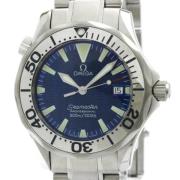 Pre-owned Glass watches Omega Vintage , Blue , Heren