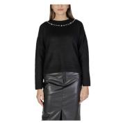 Herfst/Winter Dames Gebreide Collectie Vila , Black , Dames