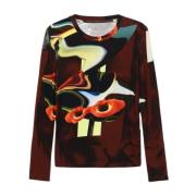 Herfst/Winter Dames T-Shirts en Sweatshirts Desigual , Brown , Dames