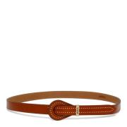 Natuurlijke Brindi Leren Riem Isabel Marant , Beige , Dames