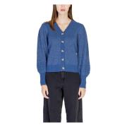 Herfst/Winter Dames Gebreide Collectie Vila , Blue , Dames