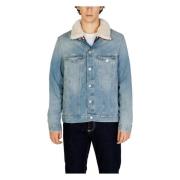 Herfst/Winter Herenjassen en -jassen Tommy Jeans , Blue , Heren