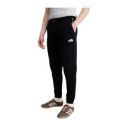 Katoenen Elastische Taille Joggers The North Face , Black , Heren