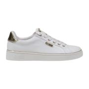 Lente/Zomer Dames Sneakers Collectie Guess , White , Dames