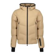 Beige Arcesaz Donsjas Moncler , Beige , Heren