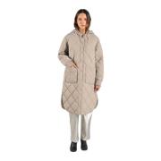 Diamantgestikte Winterjas Canadian Classics , Beige , Dames