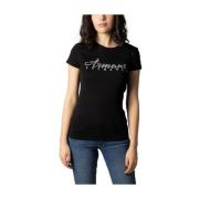 T-shirt voor dames Armani Exchange , Black , Dames