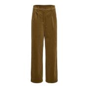 Mosterd Broek met Plooien aan de Voorkant Sofie Schnoor , Yellow , Dam...