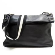 Pre-owned Leather shoulder-bags Bally Pre-owned , Black , Heren