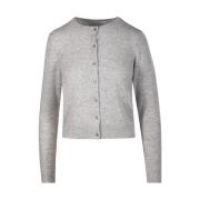 Perla Cardigan Cashmere Company , Gray , Dames