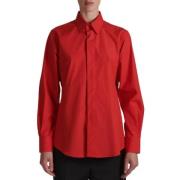 Luxe Rode Chemise Montpellier Coqueline Barbara Bui , Red , Dames