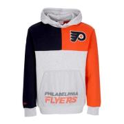 NHL Tie Breaker Hoodie Grijs/Zwart Mitchell & Ness , Multicolor , Here...