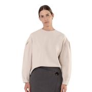 Oversized Blouse met Ballonmouwen Chie Mihara , Beige , Dames