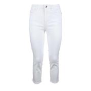 Katoenmix Skinny Jeans Guess , White , Dames