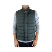 Groene Gewatteerde Vest - Model: Neu Paoloni , Green , Heren