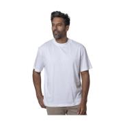 Wit Ronde Hals Korte Mouw T-shirt Eleventy , White , Heren