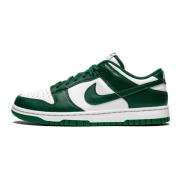 Michigan State Dunk Low Sneaker Nike , Green , Dames