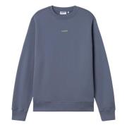 Blauwe Molina Sweater Hoff , Blue , Heren