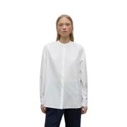 Lina Shirt Katoen Tencel Ecoalf , White , Dames