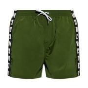 Zwembroek met logo Dsquared2 , Green , Heren