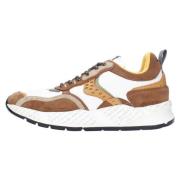 Sneakers Bruin Voile Blanche , Brown , Heren