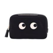 Ogen Pouch voor Belangrijke Items Anya Hindmarch , Black , Unisex