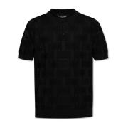 Zijden Polo Dolce & Gabbana , Black , Heren