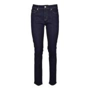 Stijlvolle Denim Jeans met Elastan Love Moschino , Blue , Dames