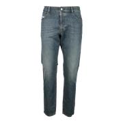 Klassieke Denim Jeans Diesel , Blue , Heren